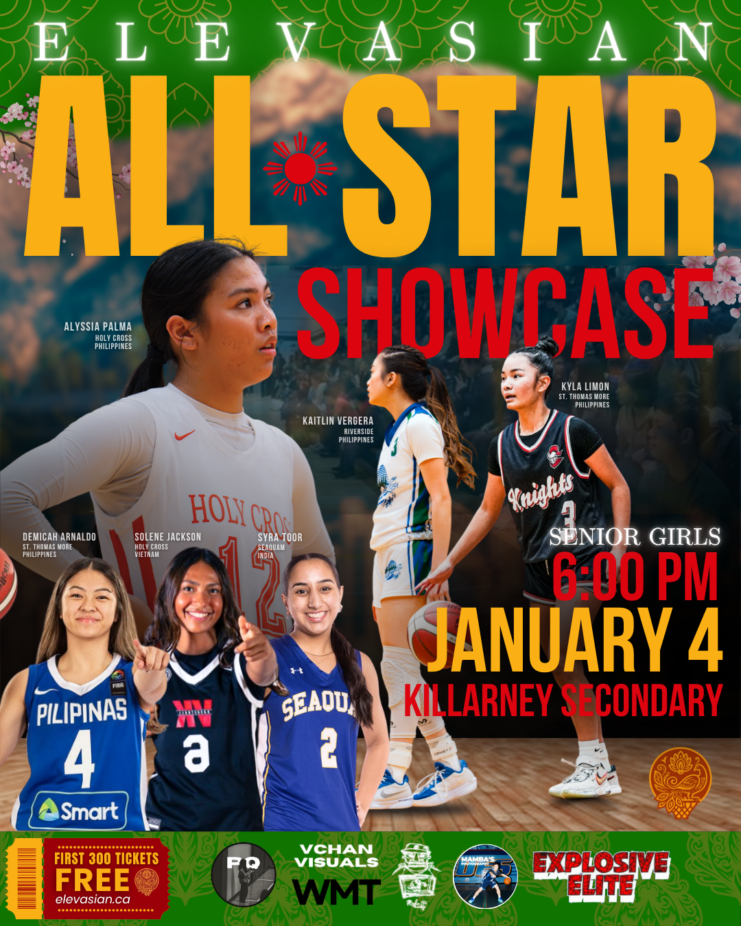 ElevAsian Girls All Star Showcase Poster