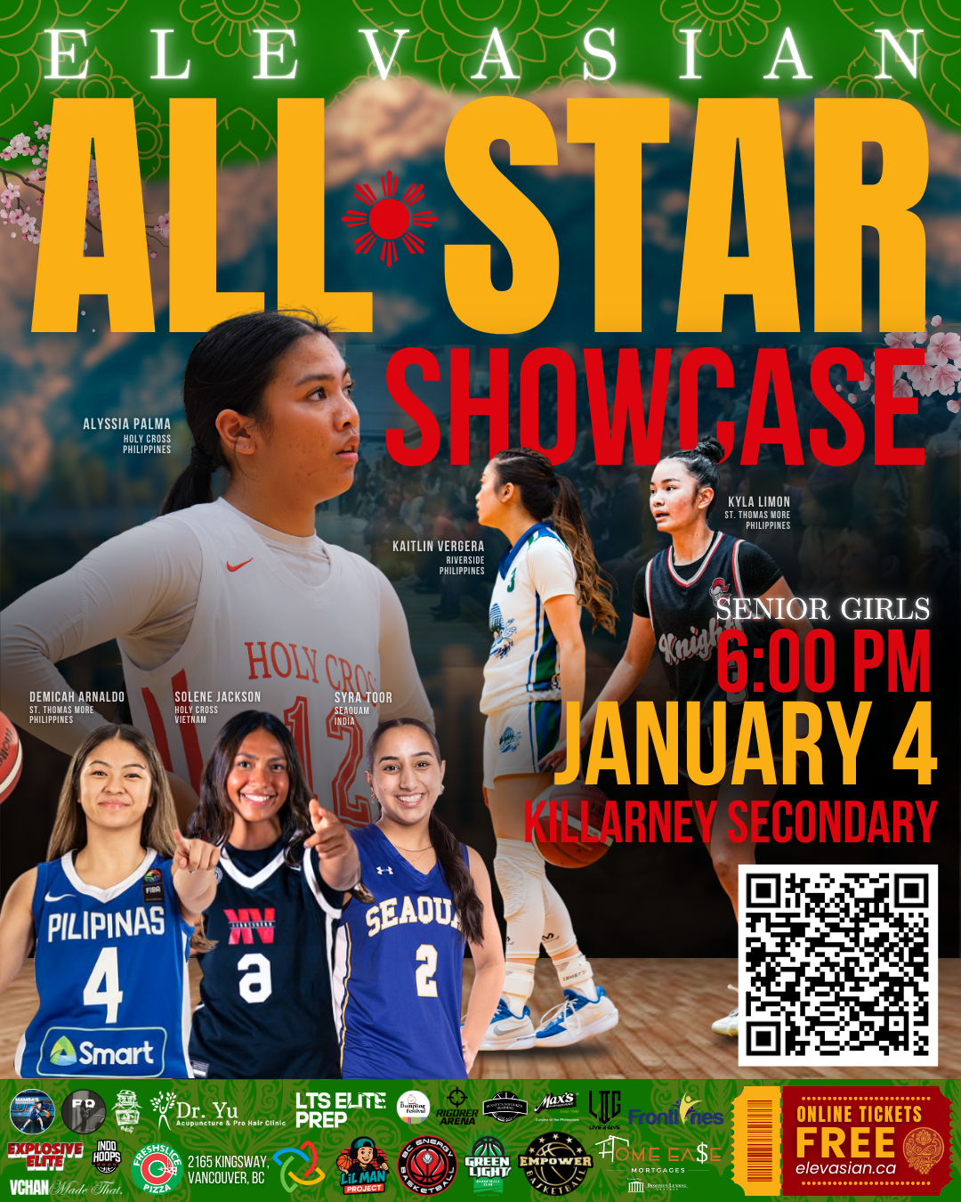 ElevAsian Girls All Star Showcase Poster